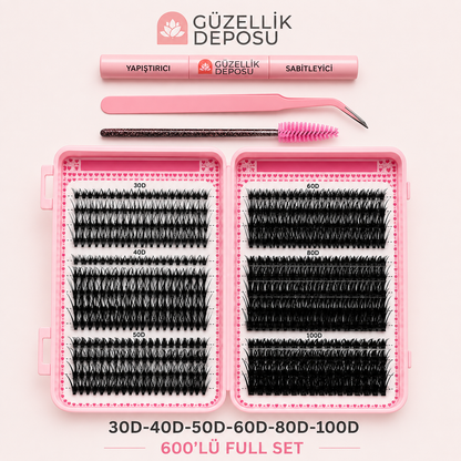 Angelic Blinks İpek Kirpik Seti