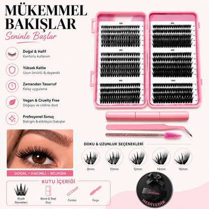 Angelic Blinks İpek Kirpik Seti